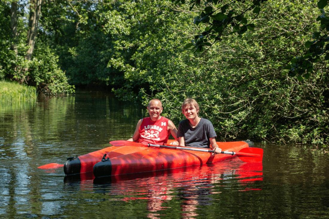 Chalet 'T Rijsterbos Op Camping Met Zwembad! Villa Eksteriør billede